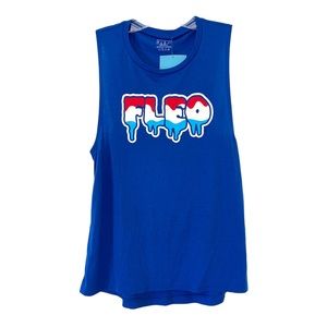 *NWT* Fleo bomb pop tank, size S